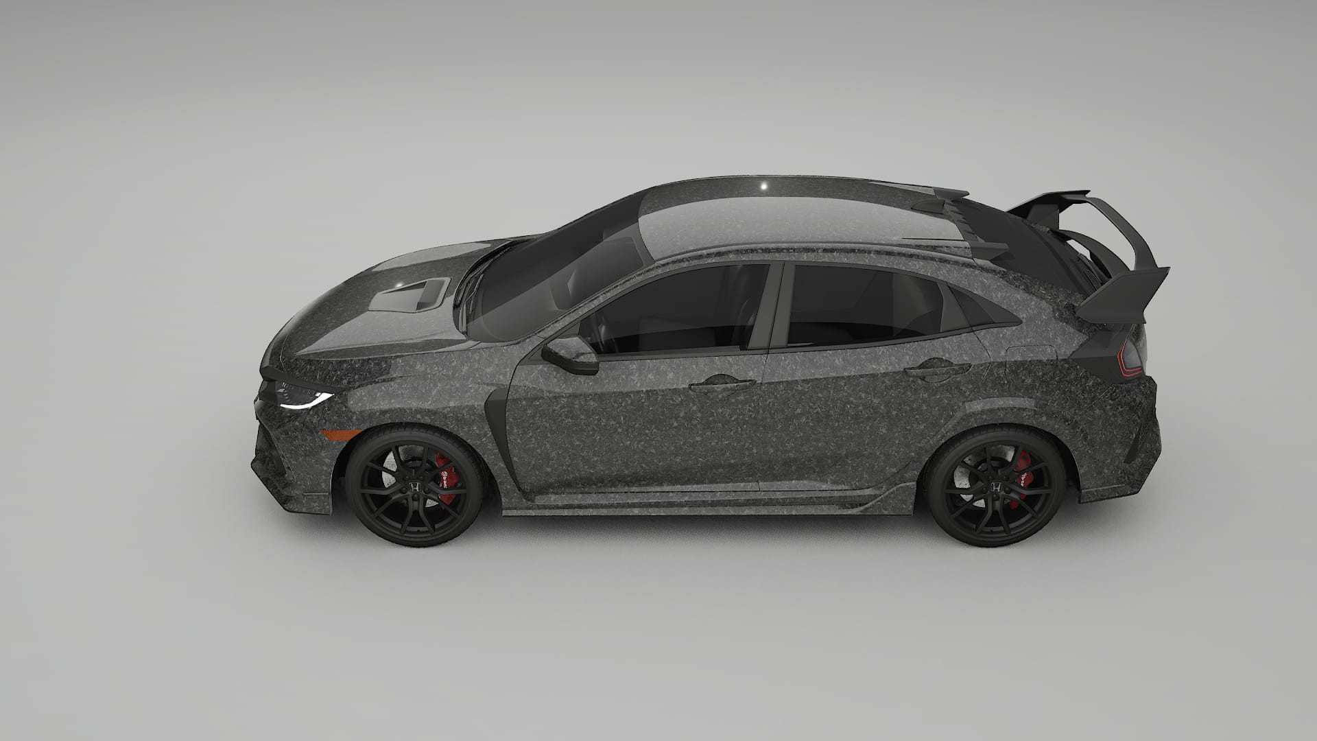 Honda Civic Type R TPU Lakbeschermingsfolie | FORGED S Kleurveranderende PPF – Volledig Voorgesneden Kit