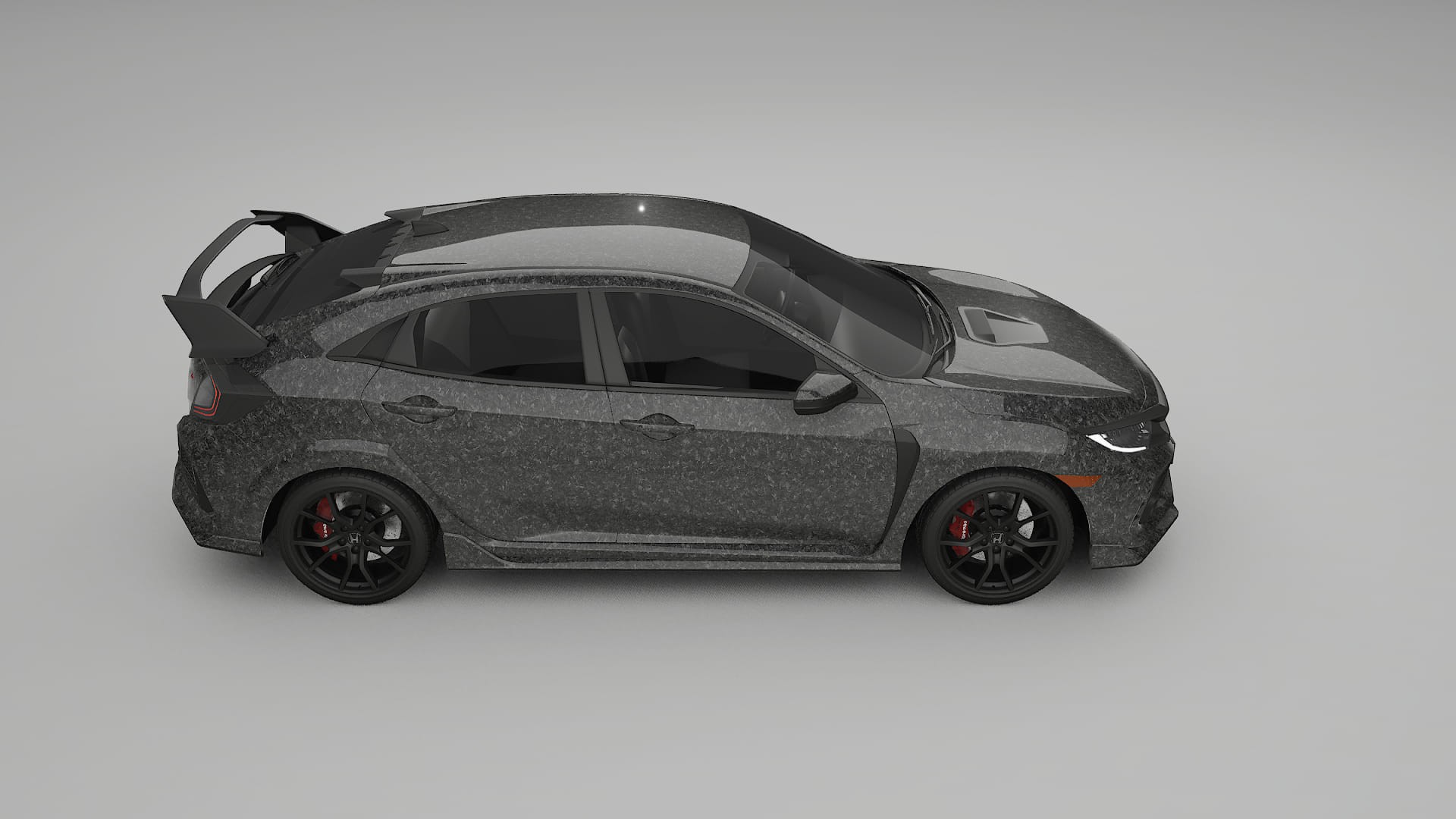 Honda Civic Type R TPU Lakbeschermingsfolie | FORGED S Kleurveranderende PPF – Volledig Voorgesneden Kit