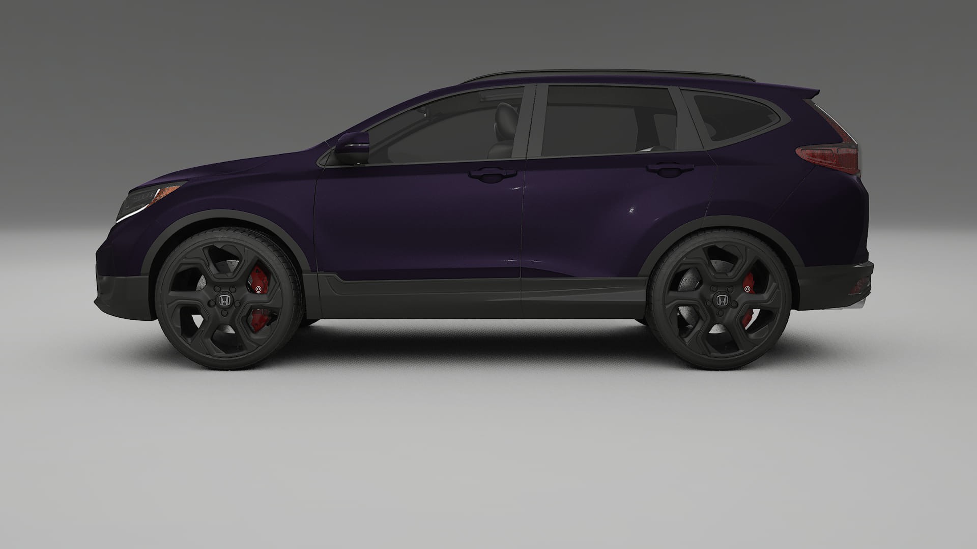 Honda CR V Touring prefacelift pre LCI TPU Lakbeschermingsfolie | VIOLET Kleurveranderende PPF – Volledig Voorgesneden Kit
