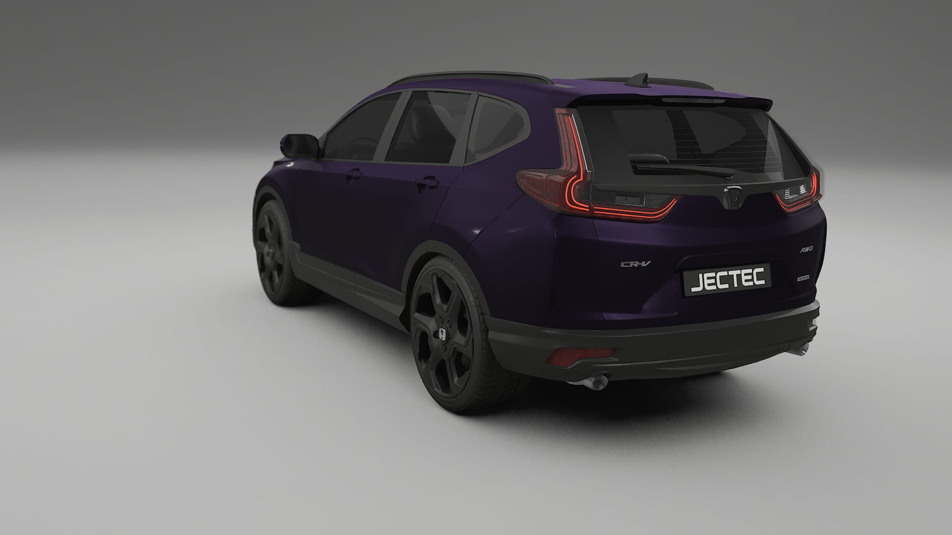 Honda CR V Touring prefacelift pre LCI TPU Lakbeschermingsfolie | VIOLET Kleurveranderende PPF – Volledig Voorgesneden Kit