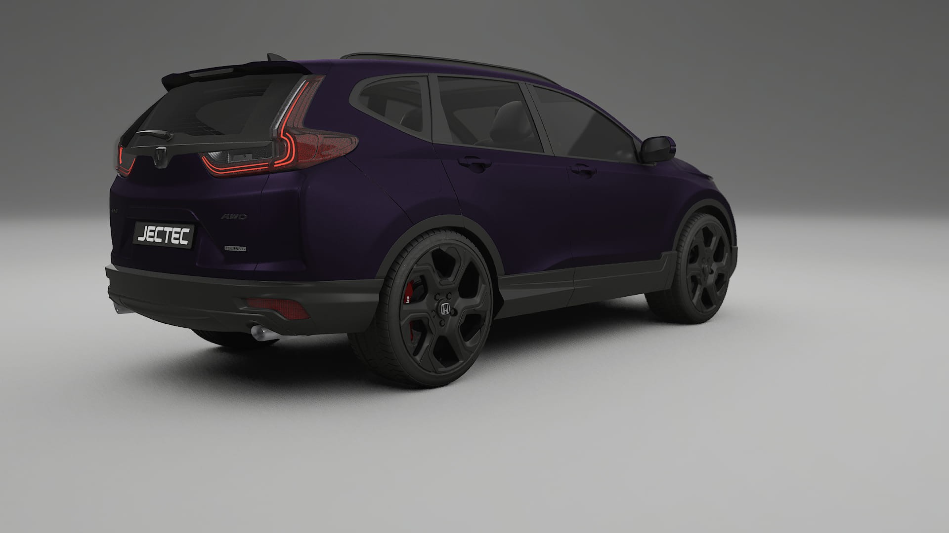 Honda CR V Touring prefacelift pre LCI TPU Lakbeschermingsfolie | VIOLET Kleurveranderende PPF – Volledig Voorgesneden Kit