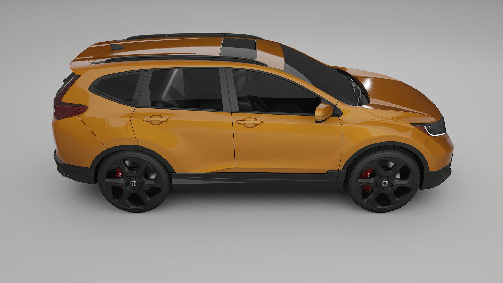 Honda CR V Touring prefacelift pre LCI TPU Lakbeschermingsfolie | DAISY Kleurveranderende PPF – Volledig Voorgesneden Kit