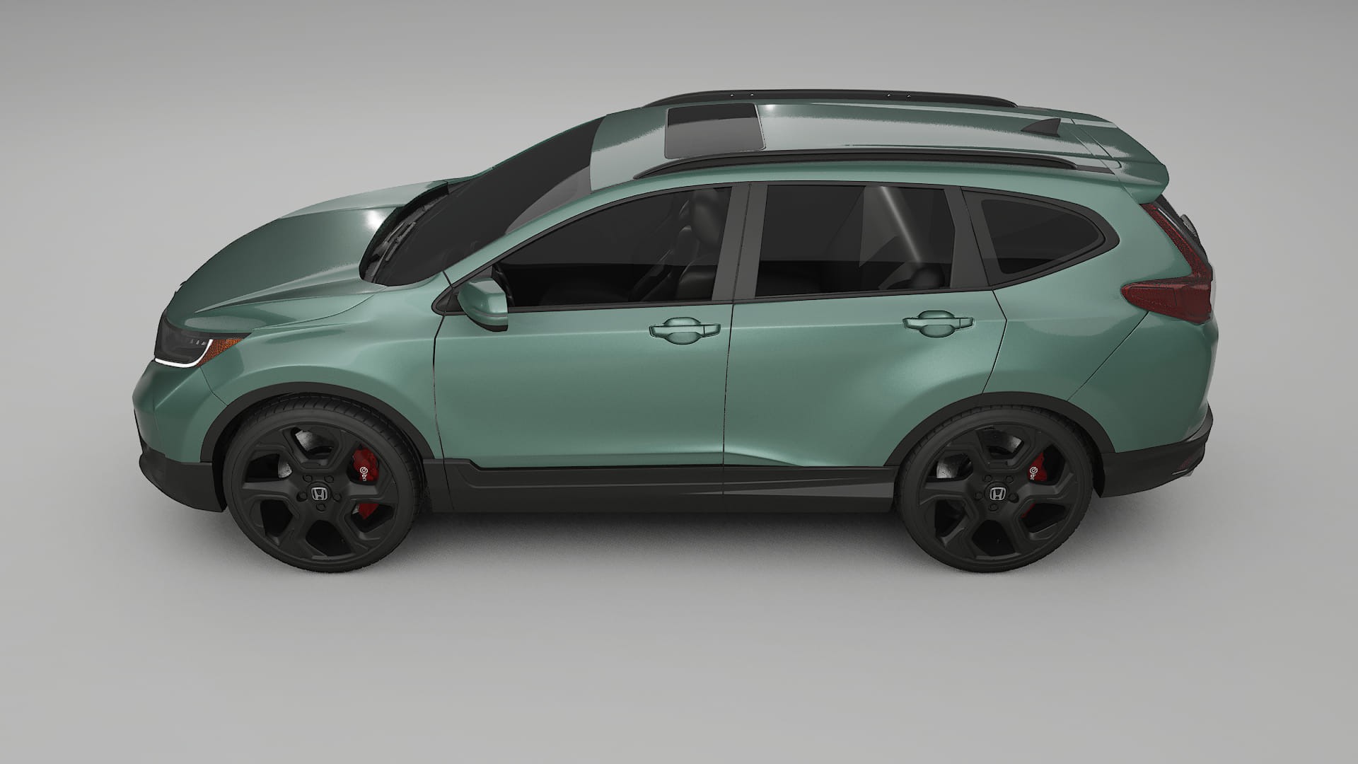 Honda CR V Touring prefacelift pre LCI TPU Lakbeschermingsfolie | EVERGREEN Kleurveranderende PPF – Volledig Voorgesneden Kit