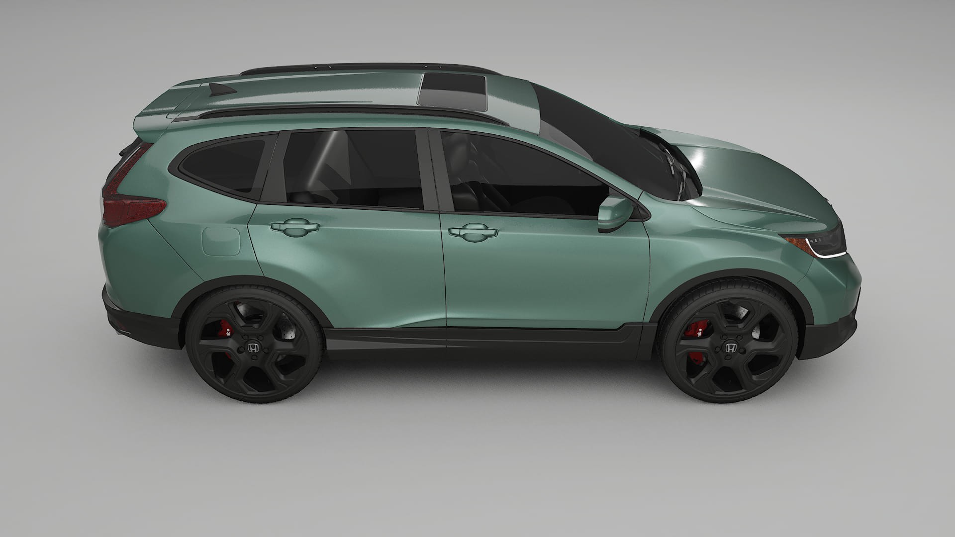 Honda CR V Touring prefacelift pre LCI TPU Lakbeschermingsfolie | EVERGREEN Kleurveranderende PPF – Volledig Voorgesneden Kit