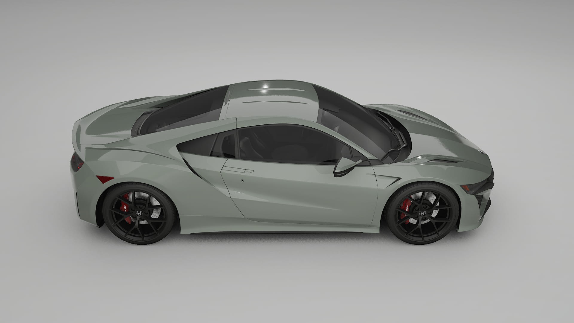 Honda NSX prefacelift pre LCI TPU Lakbeschermingsfolie | SLATE Kleurveranderende PPF – Volledig Voorgesneden Kit