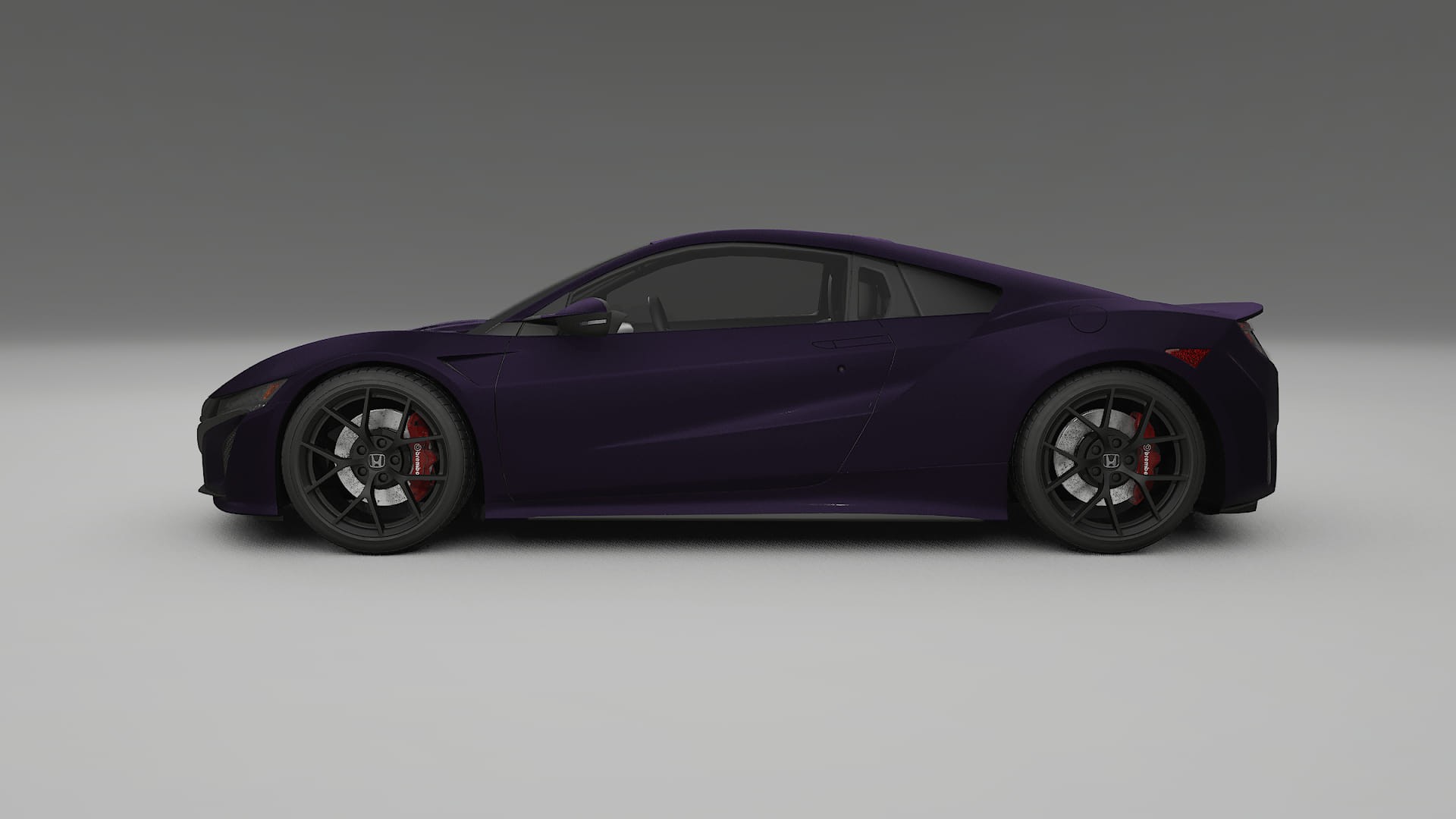 Honda NSX prefacelift pre LCI TPU Lakbeschermingsfolie | VIOLET Kleurveranderende PPF – Volledig Voorgesneden Kit