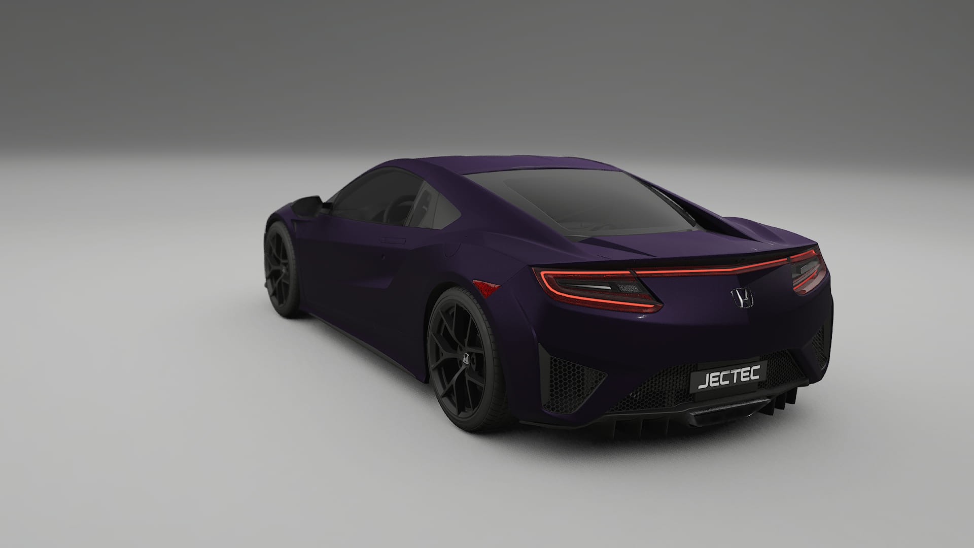 Honda NSX prefacelift pre LCI TPU Lakbeschermingsfolie | VIOLET Kleurveranderende PPF – Volledig Voorgesneden Kit