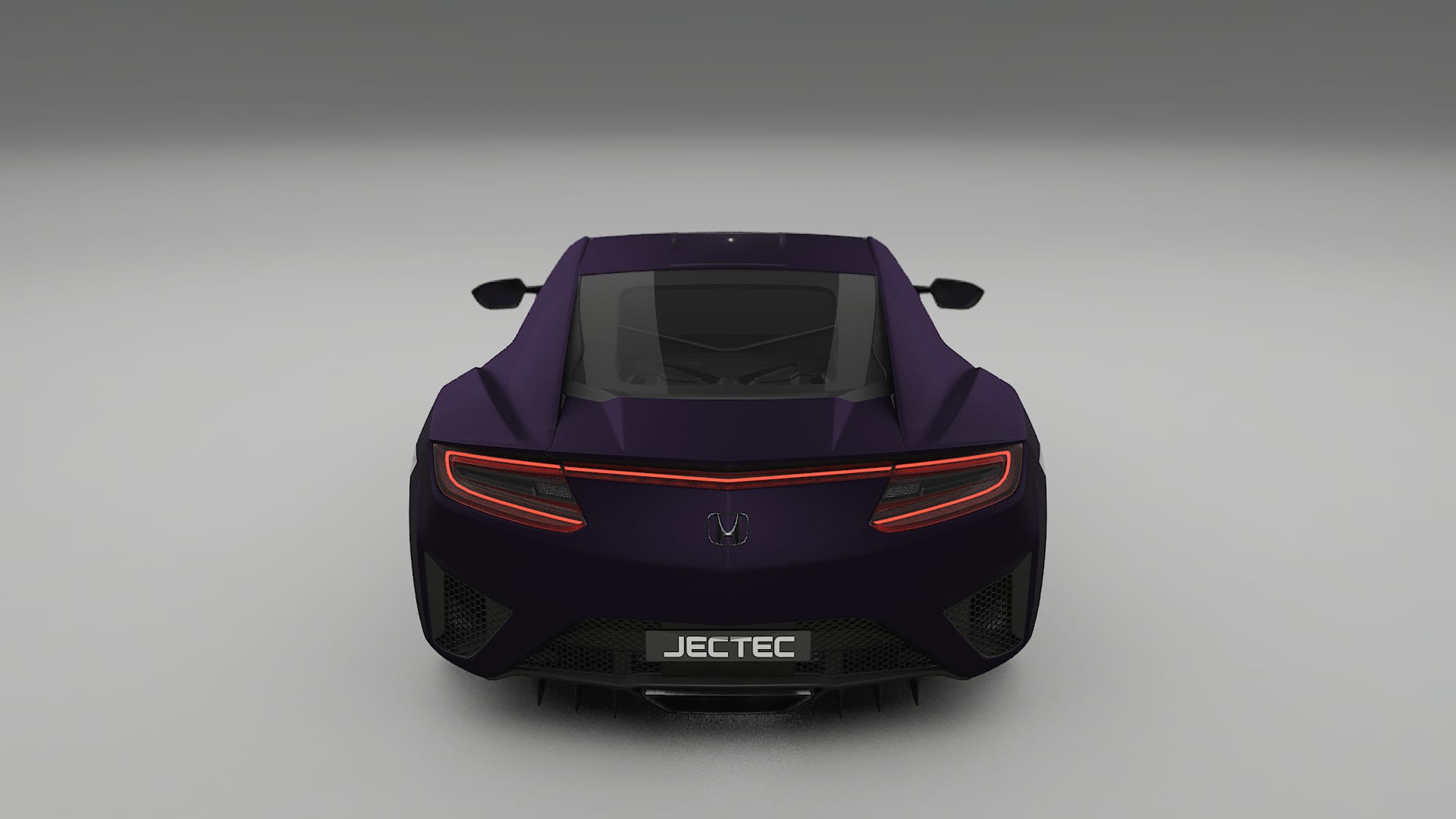 Honda NSX prefacelift pre LCI TPU Lakbeschermingsfolie | VIOLET Kleurveranderende PPF – Volledig Voorgesneden Kit