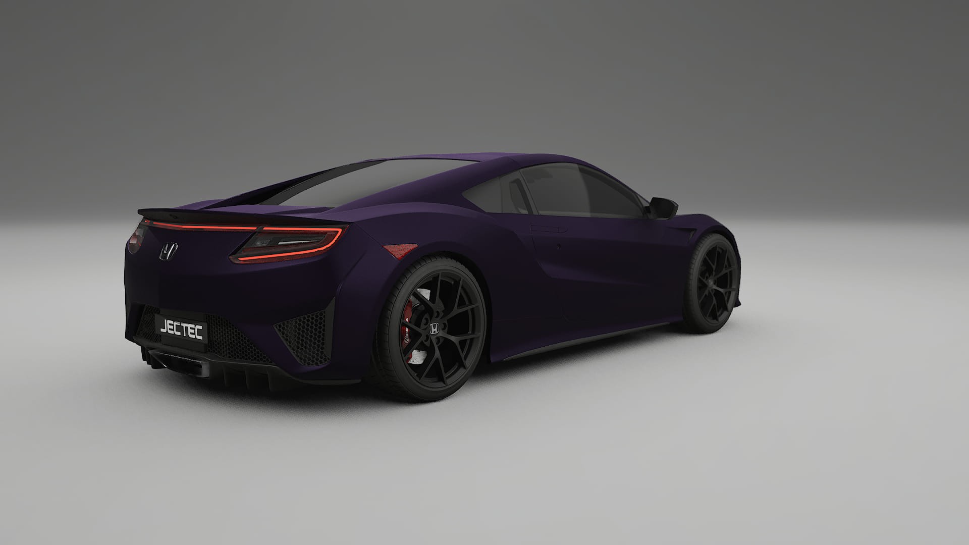 Honda NSX prefacelift pre LCI TPU Lakbeschermingsfolie | VIOLET Kleurveranderende PPF – Volledig Voorgesneden Kit