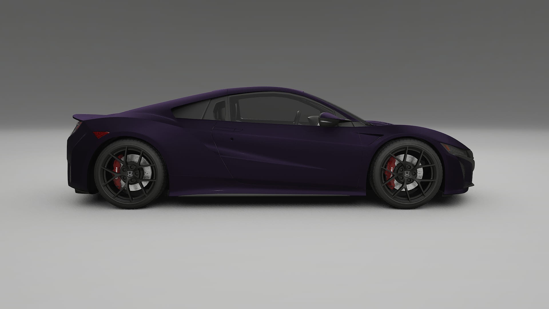 Honda NSX prefacelift pre LCI TPU Lakbeschermingsfolie | VIOLET Kleurveranderende PPF – Volledig Voorgesneden Kit