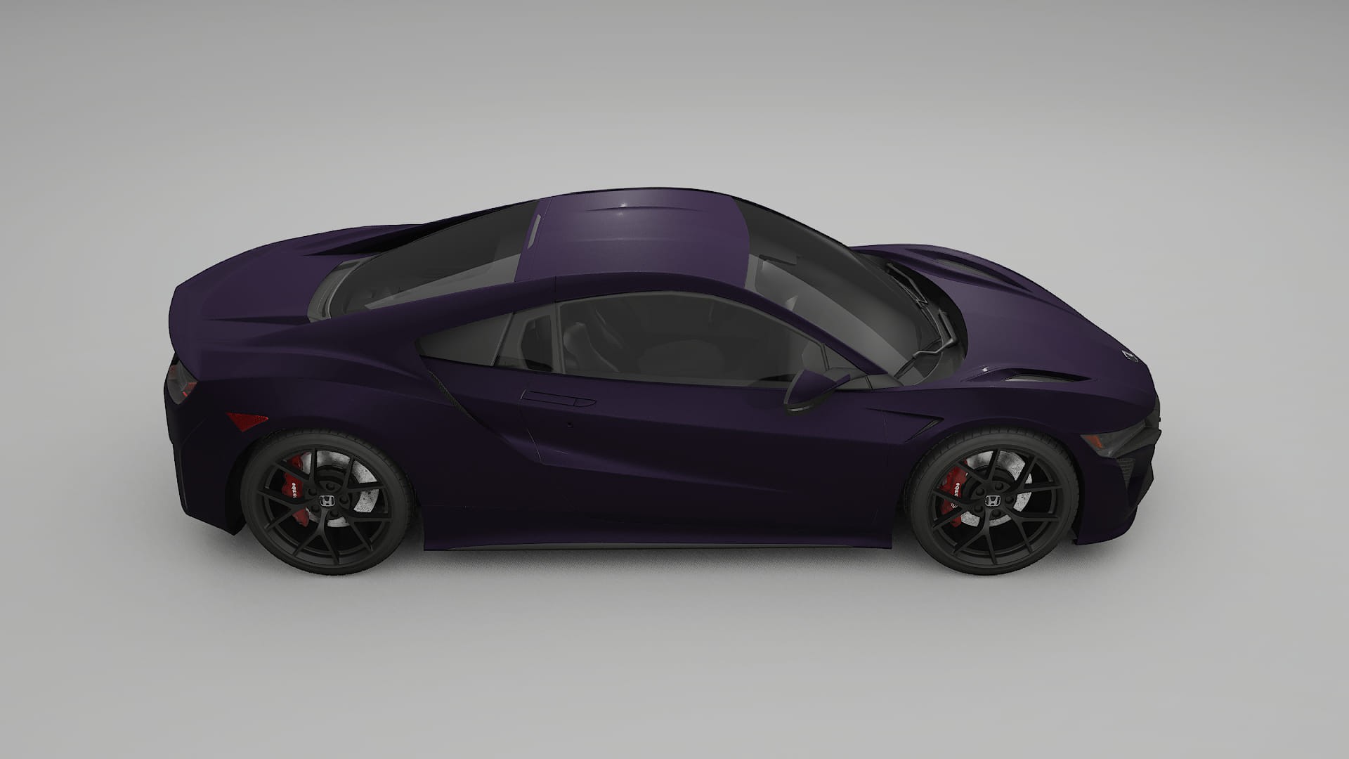 Honda NSX prefacelift pre LCI TPU Lakbeschermingsfolie | VIOLET Kleurveranderende PPF – Volledig Voorgesneden Kit