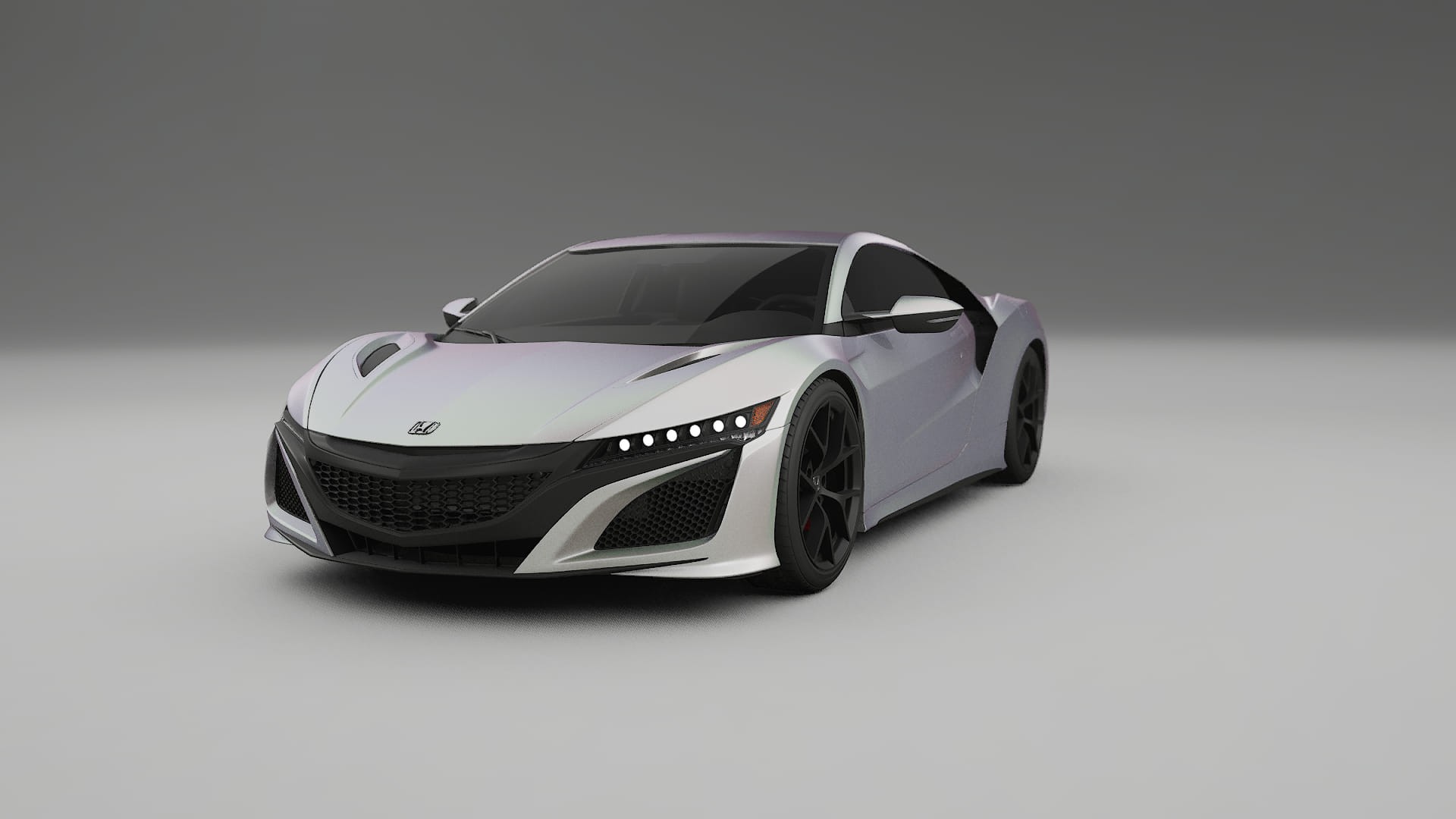 Honda NSX prefacelift pre LCI TPU Lakbeschermingsfolie | NEBULA Kleurveranderende PPF – Volledig Voorgesneden Kit