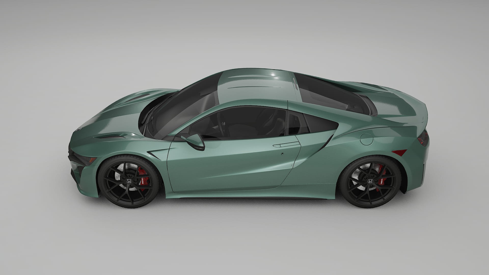 Honda NSX prefacelift pre LCI TPU Lakbeschermingsfolie | EVERGREEN Kleurveranderende PPF – Volledig Voorgesneden Kit