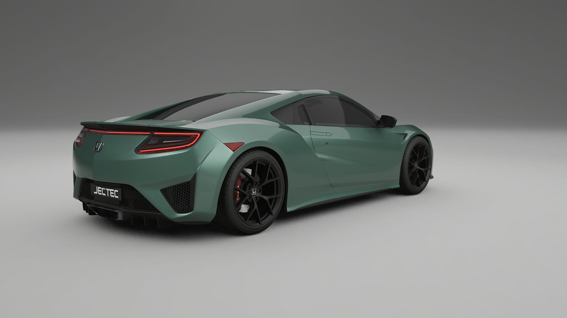 Honda NSX prefacelift pre LCI TPU Lakbeschermingsfolie | EVERGREEN Kleurveranderende PPF – Volledig Voorgesneden Kit