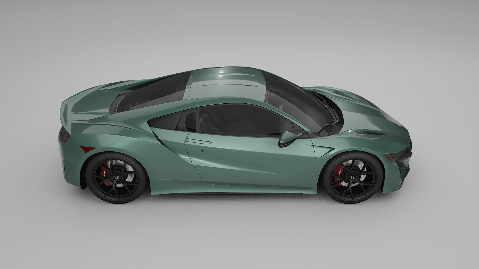 Honda NSX prefacelift pre LCI TPU Lakbeschermingsfolie | EVERGREEN Kleurveranderende PPF – Volledig Voorgesneden Kit