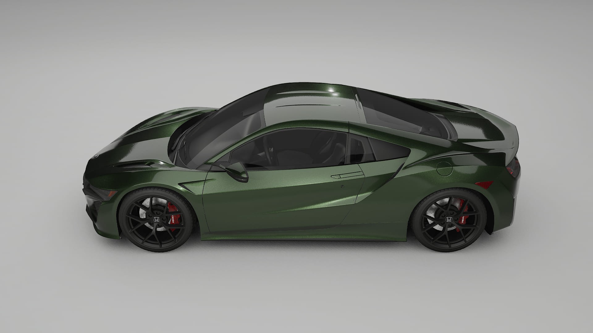 Honda NSX prefacelift pre LCI TPU Lakbeschermingsfolie | LAGOON Kleurveranderende PPF – Volledig Voorgesneden Kit