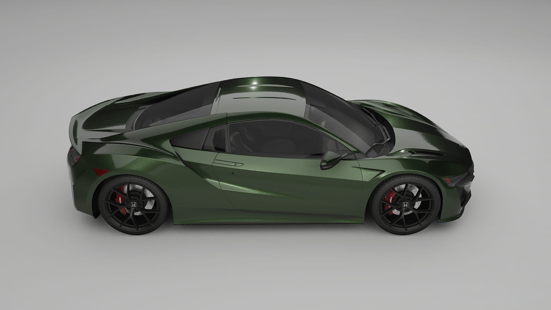 Honda NSX prefacelift pre LCI TPU Lakbeschermingsfolie | LAGOON Kleurveranderende PPF – Volledig Voorgesneden Kit