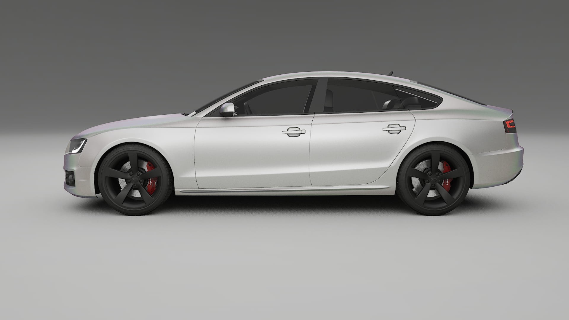 Audi A5 8T Sportback prefacelift pre LCI TPU Lakbeschermingsfolie | NEBULA Kleurveranderende PPF – Volledig Voorgesneden Kit