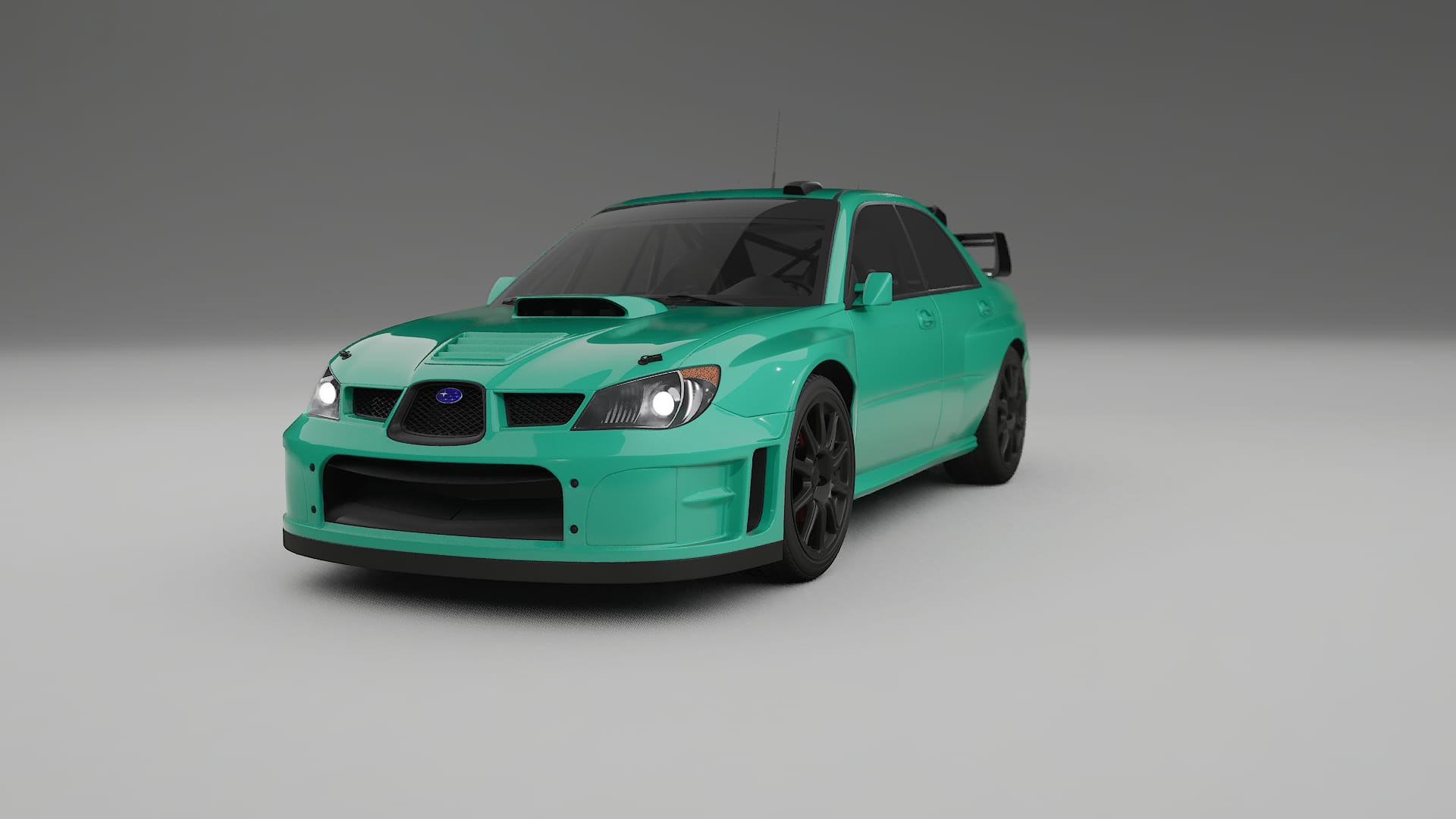 Subaru Impreza WRC GD TPU Lakbeschermingsfolie | JEWEL Kleurveranderende PPF – Volledig Voorgesneden Kit 2