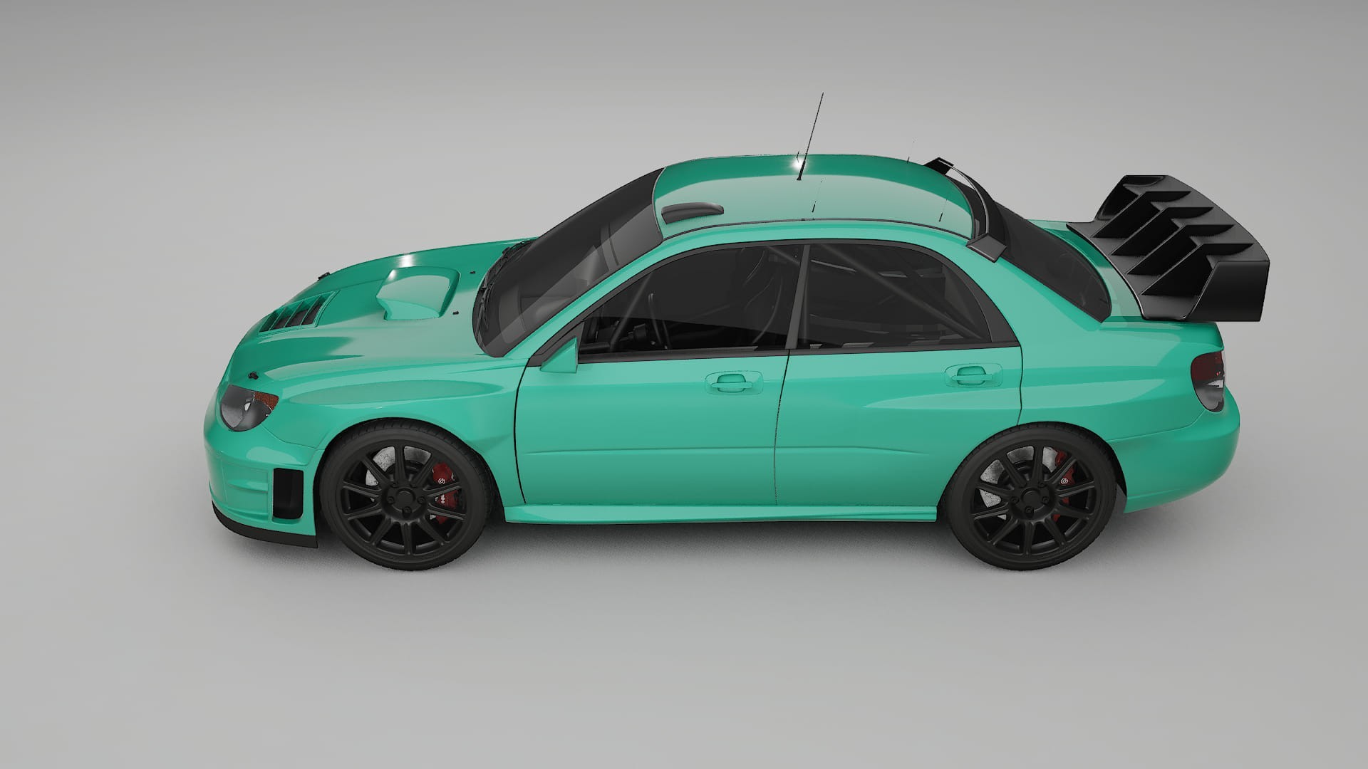 Subaru Impreza WRC GD TPU Lakbeschermingsfolie | JEWEL Kleurveranderende PPF – Volledig Voorgesneden Kit