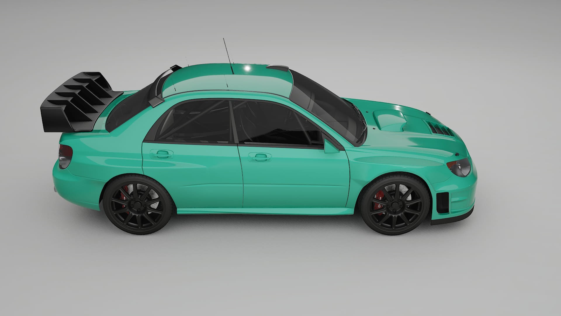 Subaru Impreza WRC GD TPU Lakbeschermingsfolie | JEWEL Kleurveranderende PPF – Volledig Voorgesneden Kit