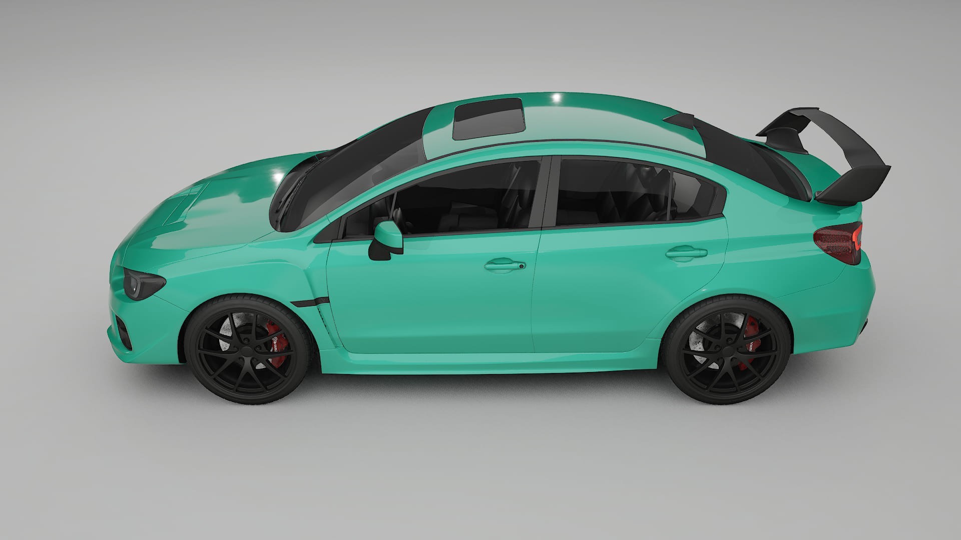 Subaru Impreza WRX Sti VA prefacelift pre LCI TPU Lakbeschermingsfolie | JEWEL Kleurveranderende PPF – Volledig Voorgesneden K