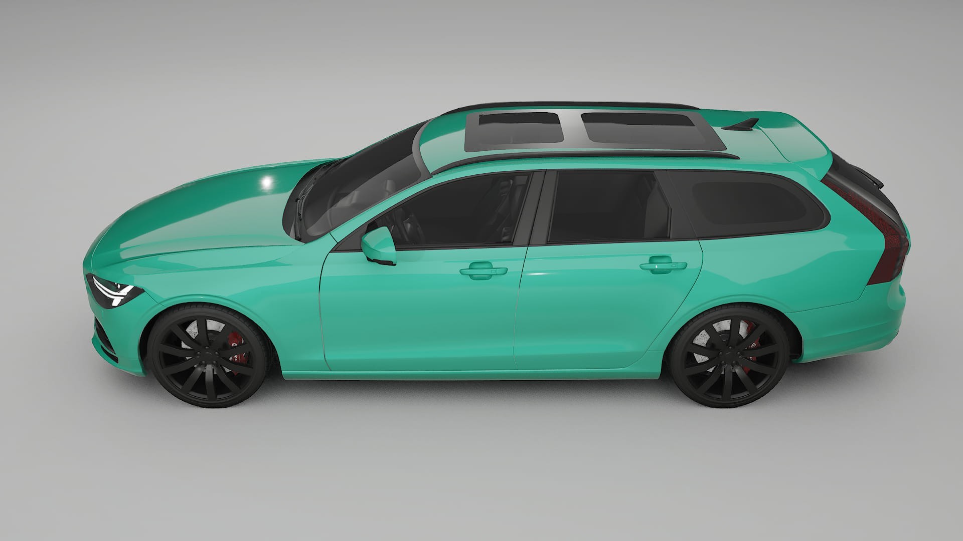 Volvo V90 P5 TPU Lakbeschermingsfolie | JEWEL Kleurveranderende PPF – Volledig Voorgesneden Kit