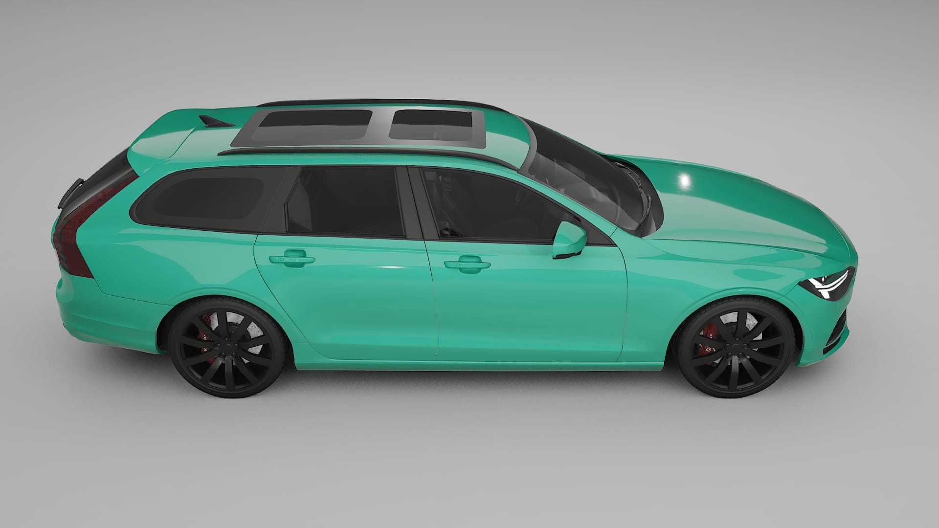 Volvo V90 P5 TPU Lakbeschermingsfolie | JEWEL Kleurveranderende PPF – Volledig Voorgesneden Kit