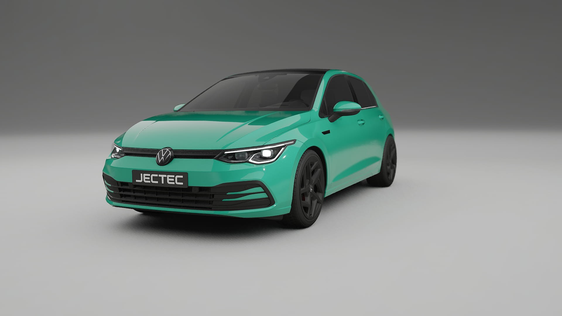 VW Golf Mk8 TPU Lakbeschermingsfolie | JEWEL Kleurveranderende PPF – Volledig Voorgesneden Kit 2
