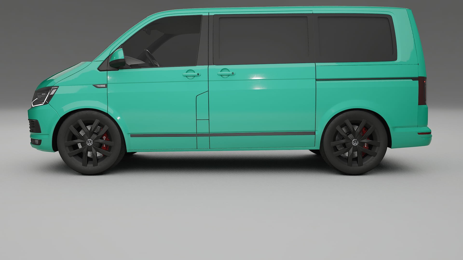 VW Transporter T6 Multivan TPU Lakbeschermingsfolie | JEWEL Kleurveranderende PPF – Volledig Voorgesneden Kit