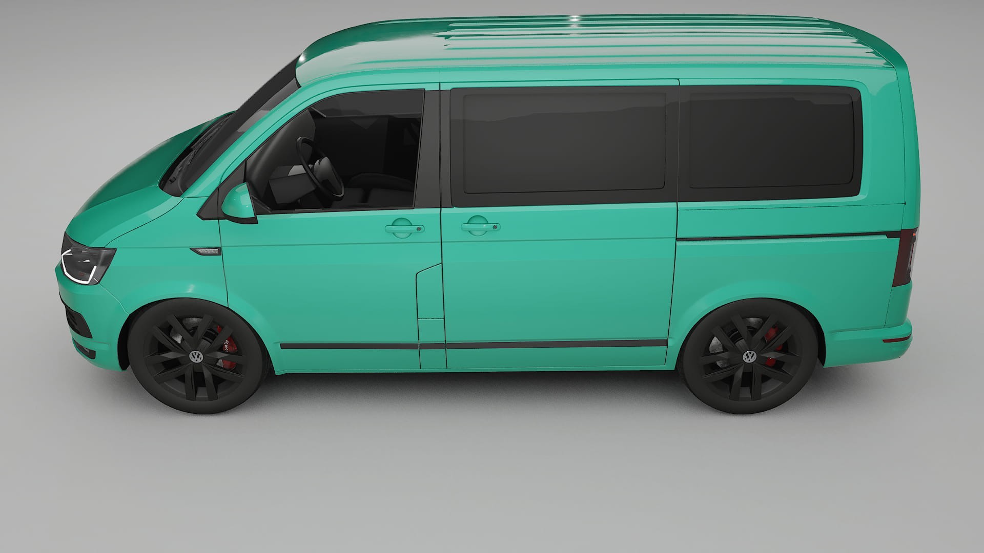VW Transporter T6 Multivan TPU Lakbeschermingsfolie | JEWEL Kleurveranderende PPF – Volledig Voorgesneden Kit