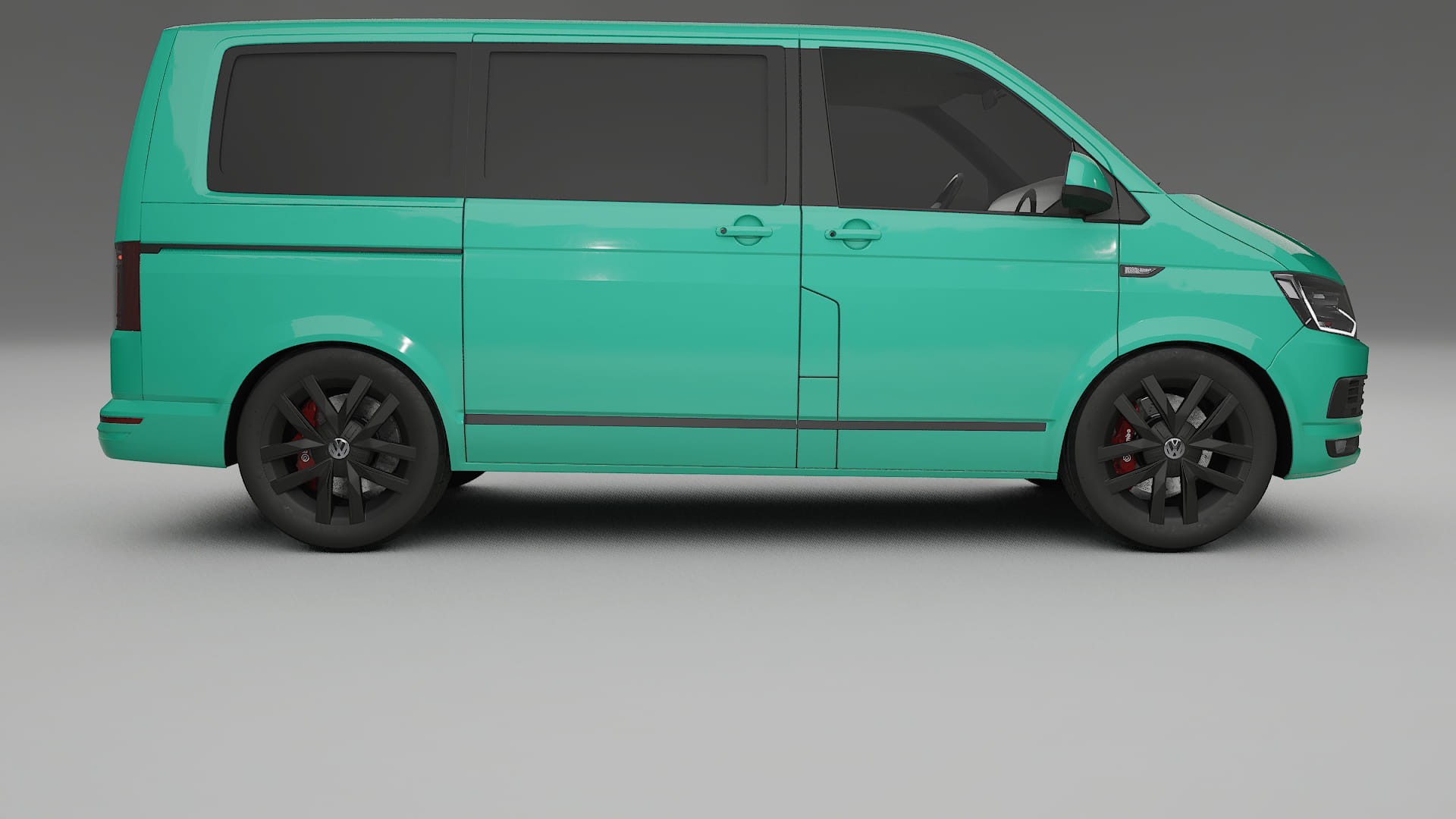 VW Transporter T6 Multivan TPU Lakbeschermingsfolie | JEWEL Kleurveranderende PPF – Volledig Voorgesneden Kit