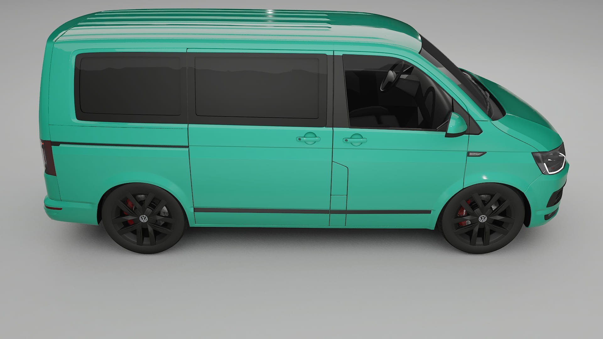 VW Transporter T6 Multivan TPU Lakbeschermingsfolie | JEWEL Kleurveranderende PPF – Volledig Voorgesneden Kit