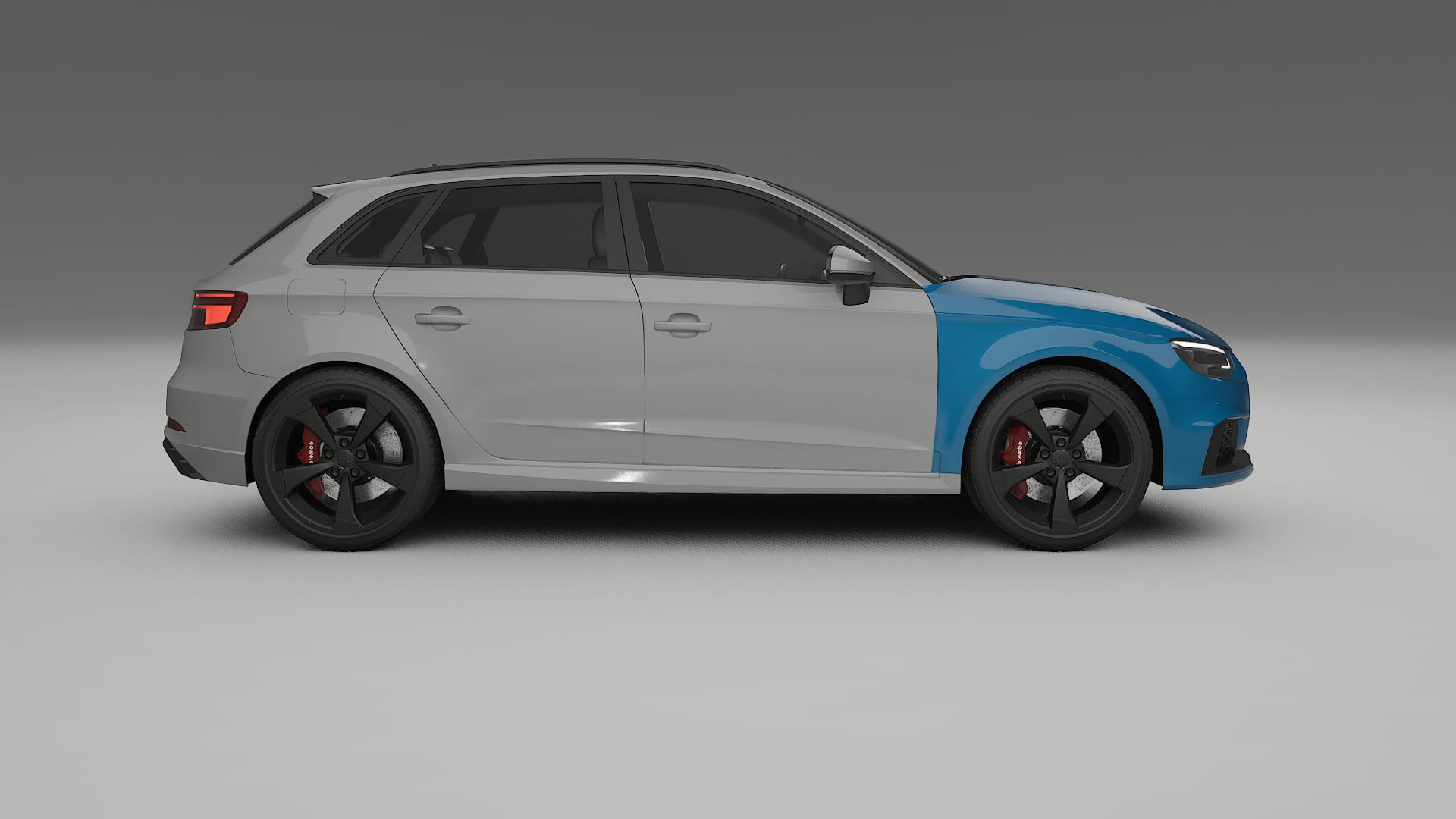 Audi RS3 Sportback 8V facelift LCI Lakbeschermingsfolie | CrystalGuard Transparante TPU PPF Voorkant Beschermingskit