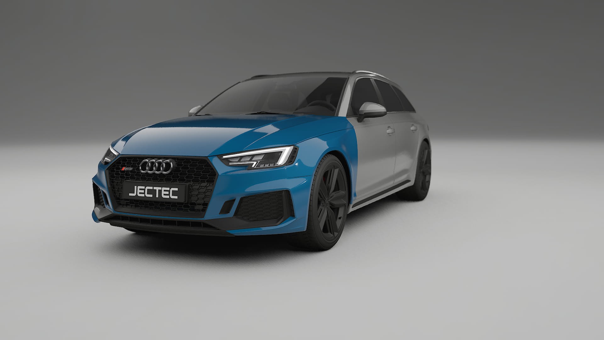 Audi RS4 Avant B9 prefacelift pre-LCI Lakbeschermingsfolie | CrystalGuard Transparante TPU PPF Voorkant Beschermingskit