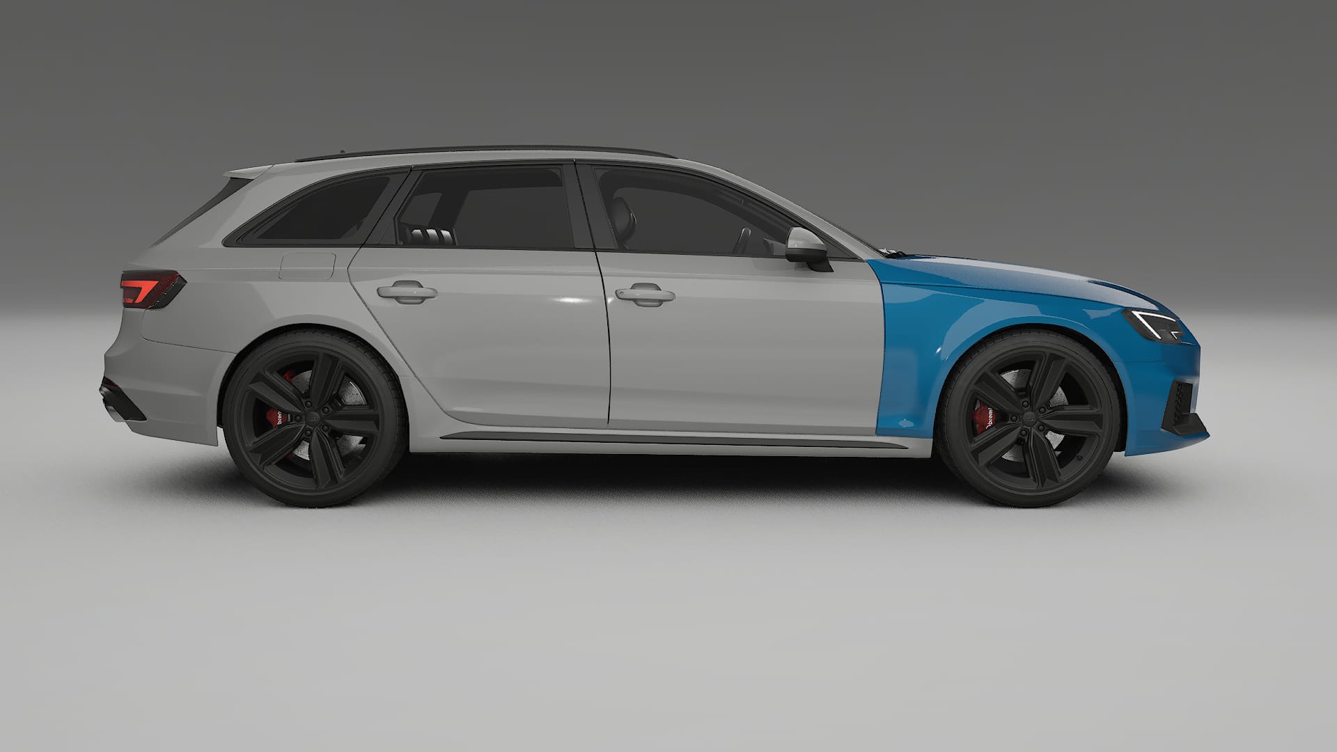 Audi RS4 Avant B9 prefacelift pre-LCI Lakbeschermingsfolie | CrystalGuard Transparante TPU PPF Voorkant Beschermingskit