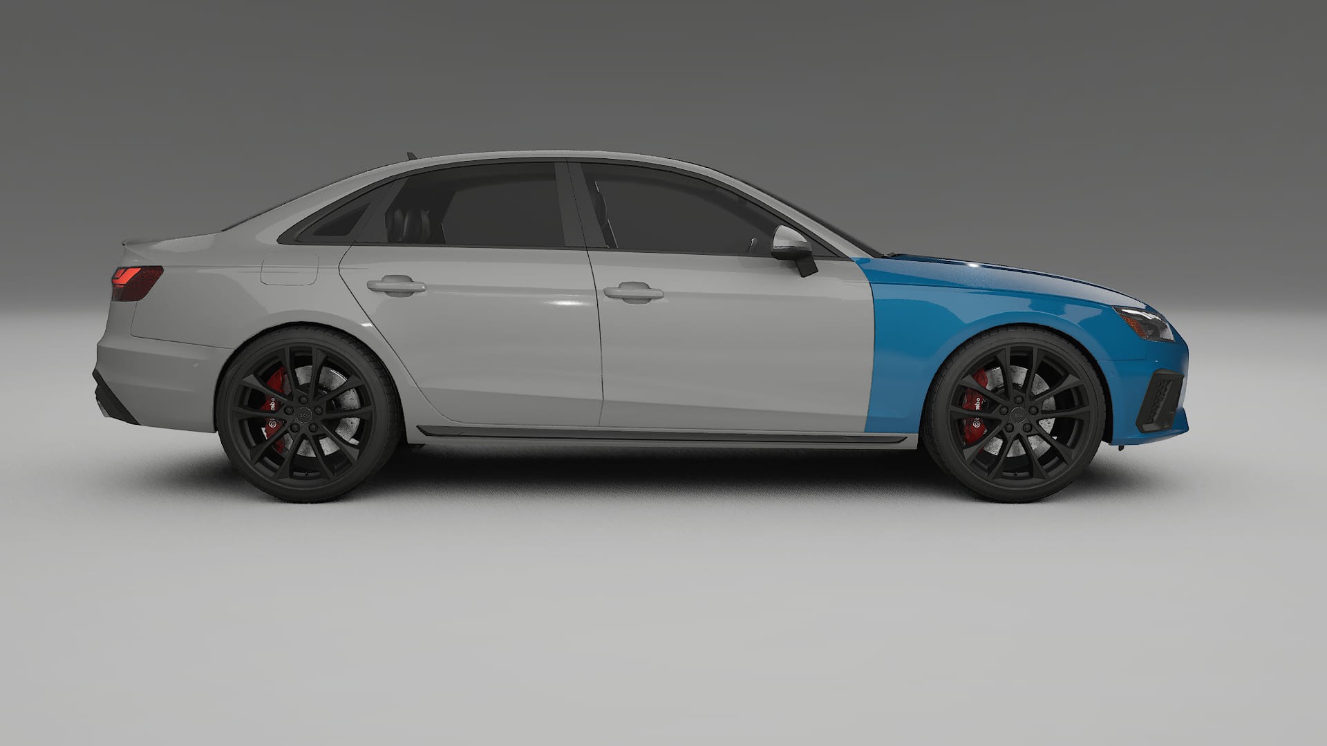 Audi S4 Sedan B9 facelift LCI Lakbeschermingsfolie | CrystalGuard Transparante TPU PPF Voorkant Beschermingskit 2