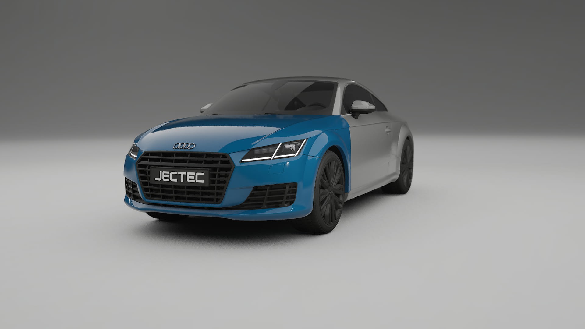 Audi TT Coupe 8S prefacelift pre-LCI Lakbeschermingsfolie | CrystalGuard Transparante TPU PPF Voorkant Beschermingskit
