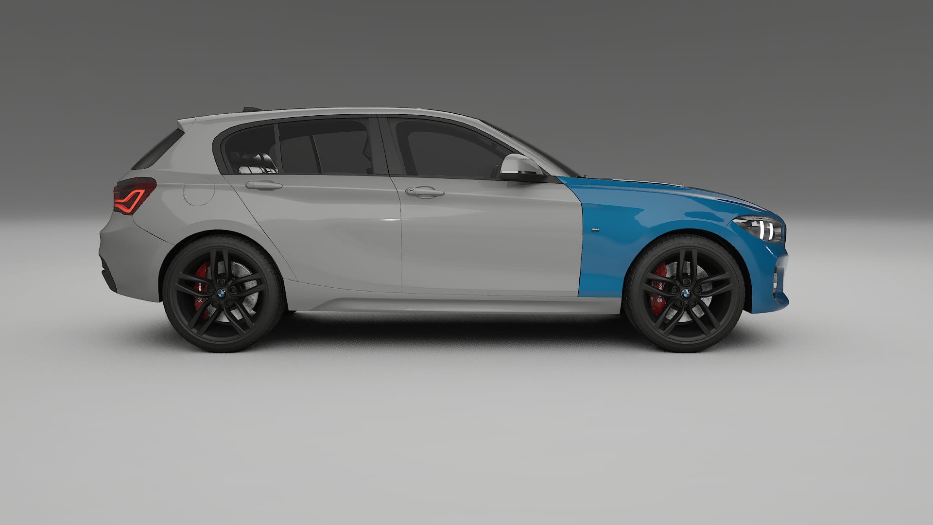 BMW 1 F20 facelift LCI Lakbeschermingsfolie | CrystalGuard Transparante TPU PPF Voorkant Beschermingskit