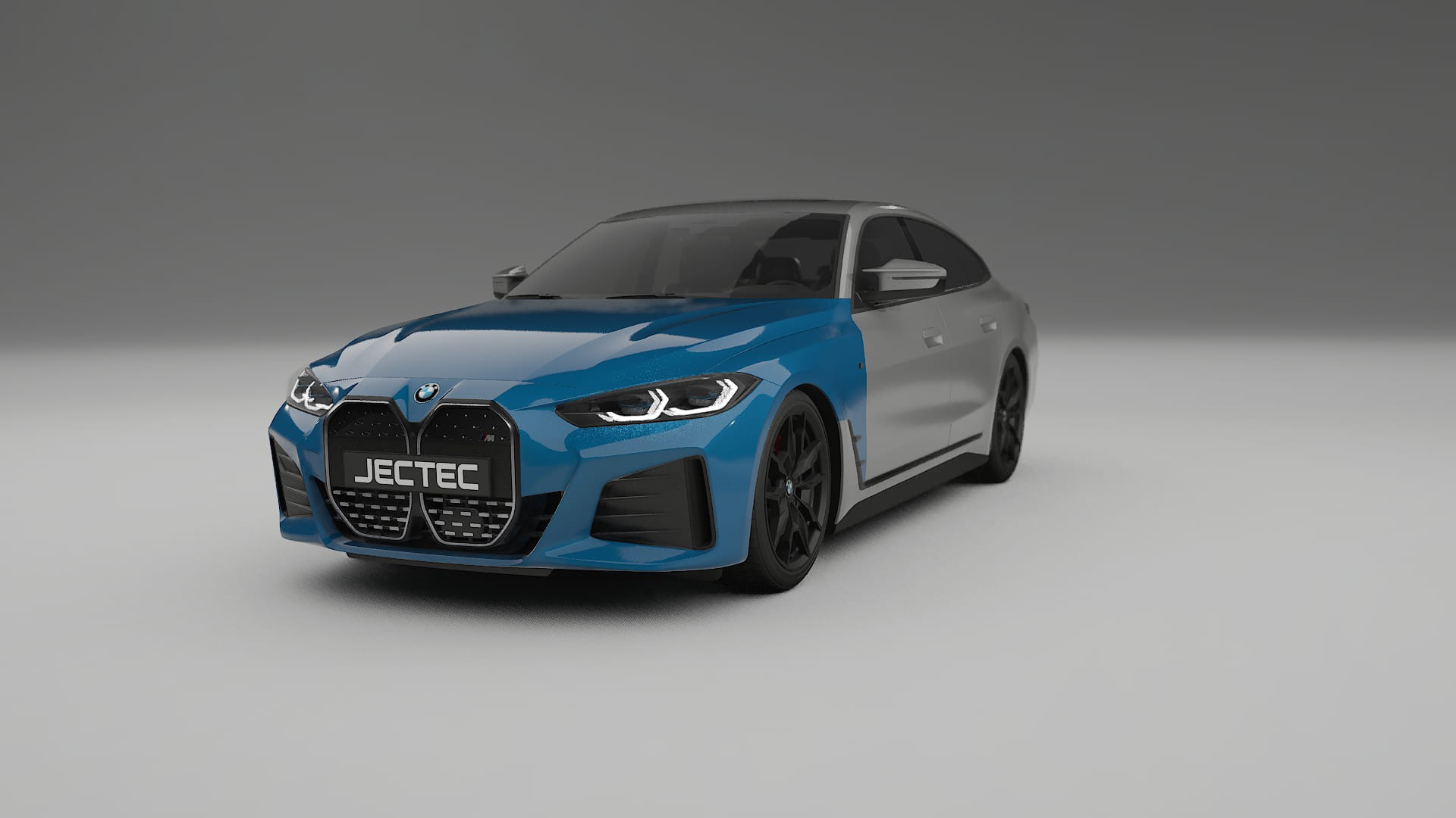 BMW I4 G26 M-Package Lakbeschermingsfolie | CrystalGuard Transparante TPU PPF Voorkant Beschermingskit