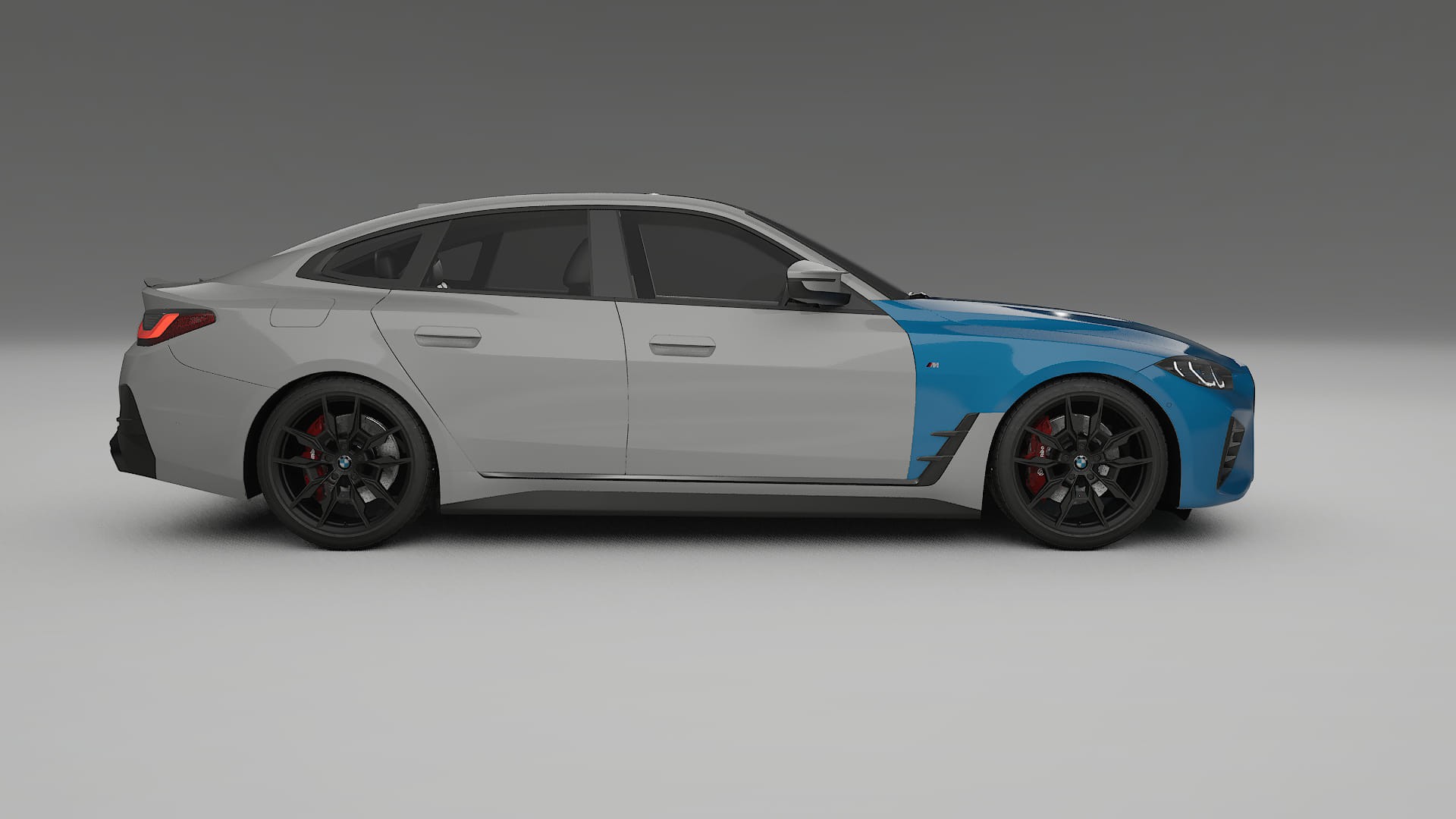 BMW I4 G26 M-Package Lakbeschermingsfolie | CrystalGuard Transparante TPU PPF Voorkant Beschermingskit