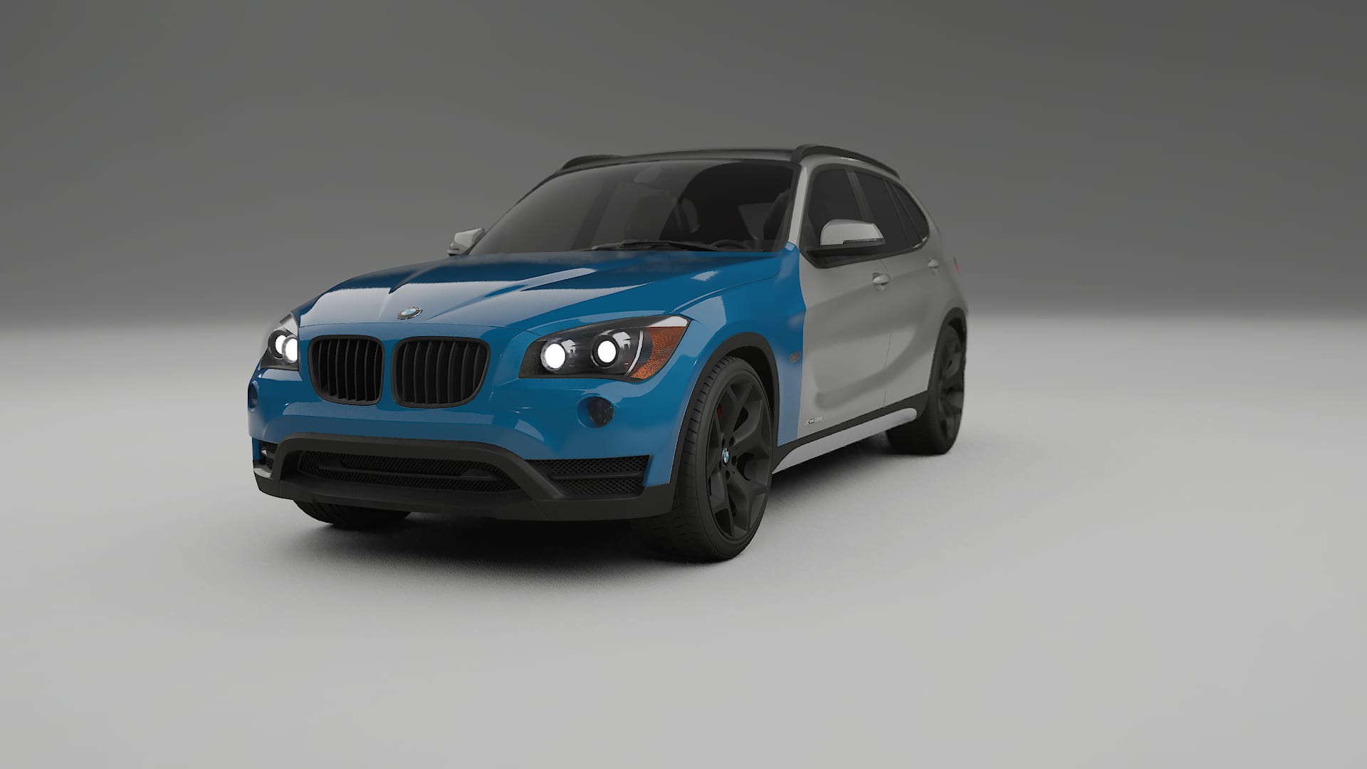 BMW X1 E84 Lakbeschermingsfolie | CrystalGuard Transparante TPU PPF Voorkant Beschermingskit
