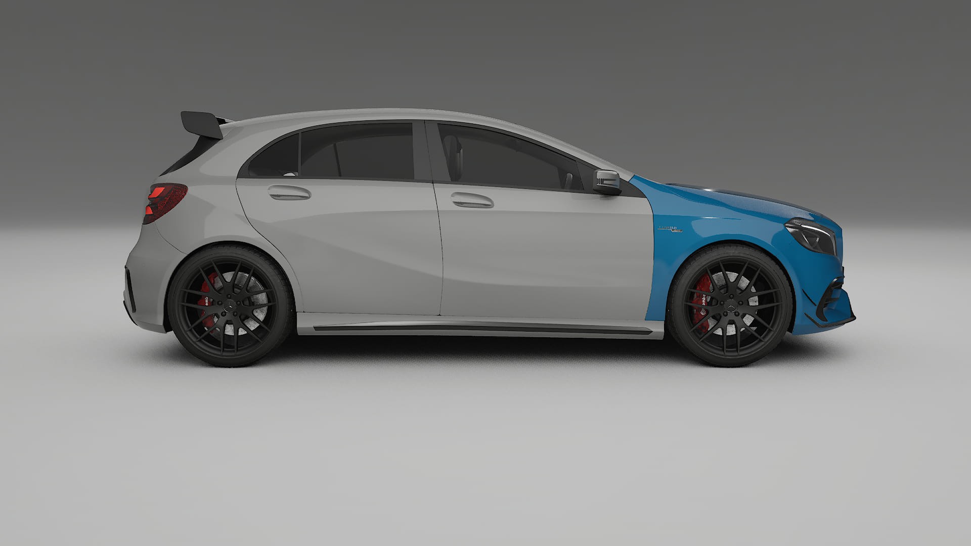 Mercedes A45 AMG W176 Lakbeschermingsfolie | CrystalGuard Transparante TPU PPF Voorkant Beschermingskit