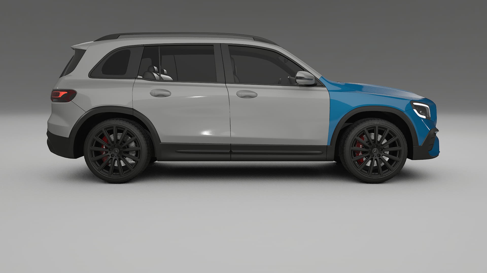 Mercedes AMG GLB Lakbeschermingsfolie | CrystalGuard Transparante TPU PPF Voorkant Beschermingskit 2