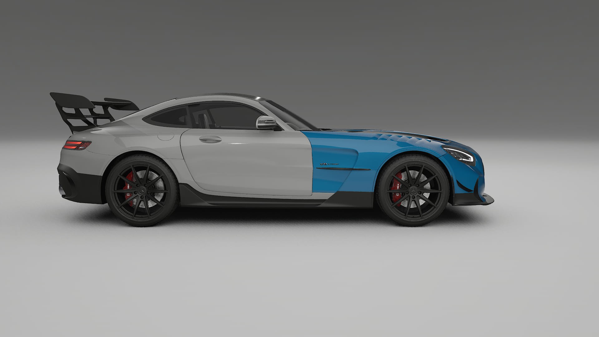 Mercedes AMG GT Black Series C192 Coupe Lakbeschermingsfolie | CrystalGuard Transparante TPU PPF Voorkant Beschermingskit
