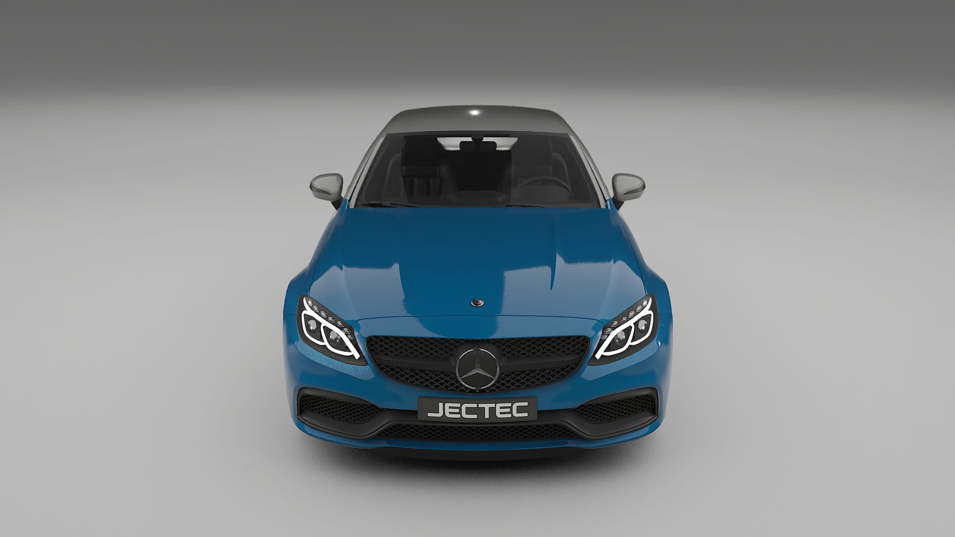 Mercedes C63 AMG W205 Coupe Lakbeschermingsfolie | CrystalGuard Transparante TPU PPF Voorkant Beschermingskit