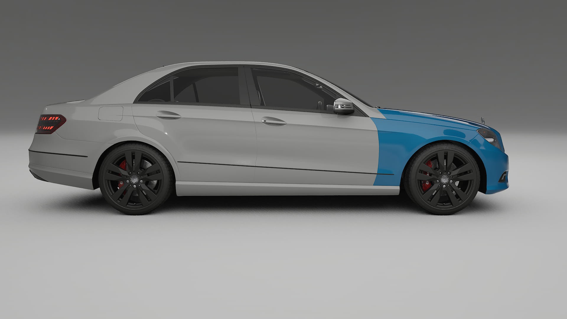 Mercedes E-Class Sedan W212 Prefacelift pre-LCI Lakbeschermingsfolie | CrystalGuard Transparante TPU PPF Voorkant Beschermingski