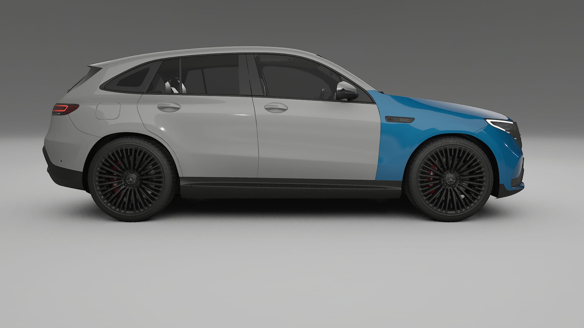 Mercedes EQC AMG Lakbeschermingsfolie | CrystalGuard Transparante TPU PPF Voorkant Beschermingskit 2
