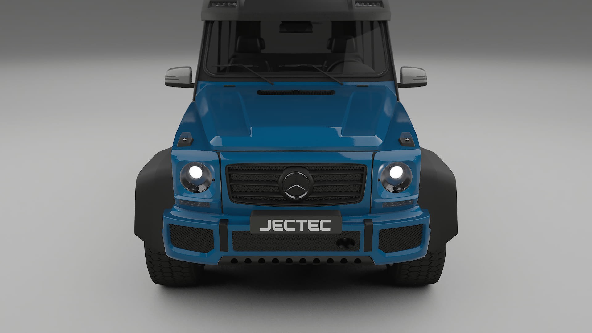 Mercedes G-class 4x4 W463 Lakbeschermingsfolie | CrystalGuard Transparante TPU PPF Voorkant Beschermingskit