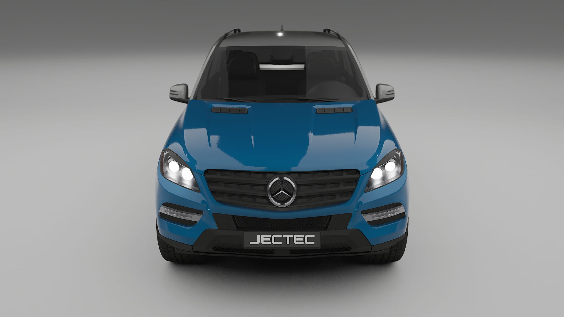 Mercedes M-class W166 Lakbeschermingsfolie | CrystalGuard Transparante TPU PPF Voorkant Beschermingskit